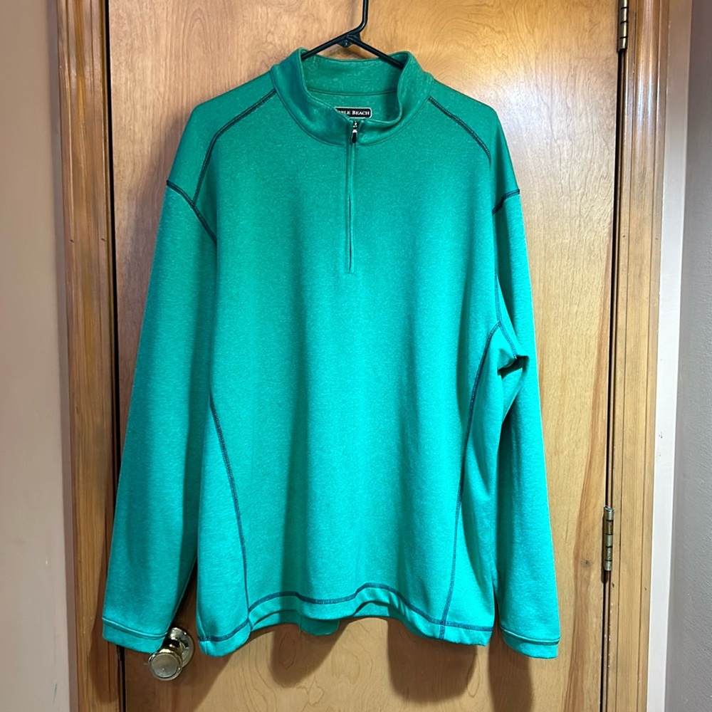 Men’s Pebble Beach Performance 1/4 Zip Size XL